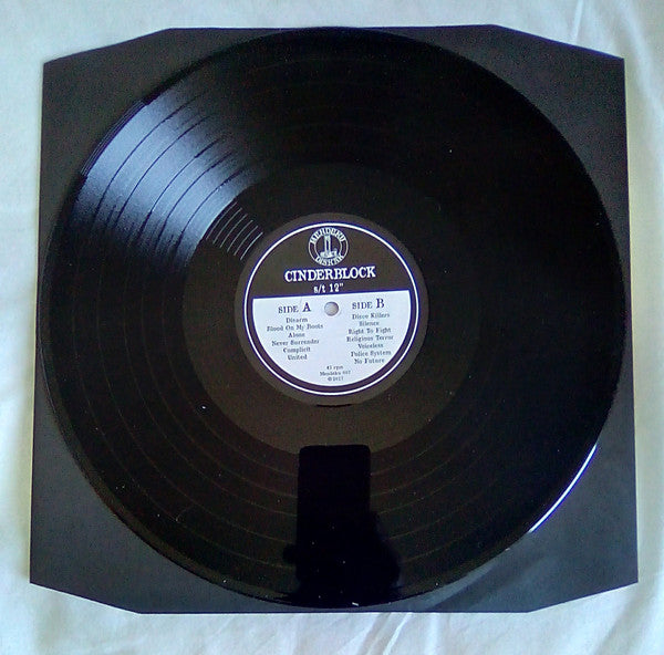 Cinderblock (4) : Cinderblock (12", Album, RE)