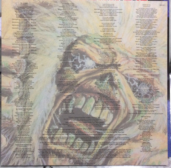 Iron Maiden : No Prayer For The Dying (LP, Album, RE, RM, 180)