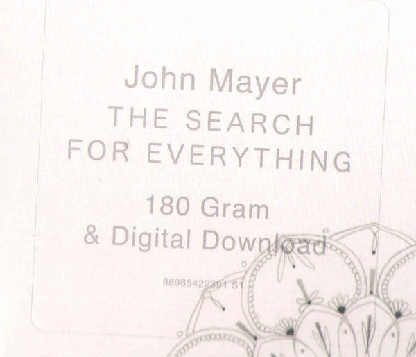 John Mayer : The Search For Everything (2xLP, Album, 180)