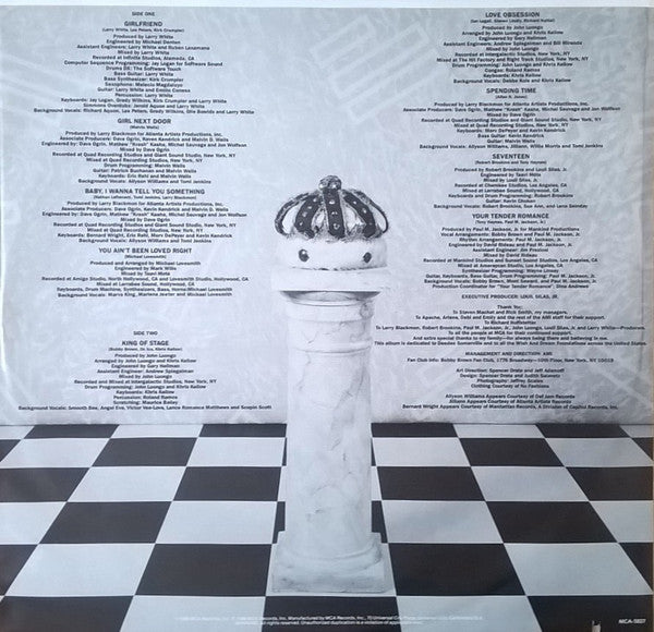 Bobby Brown : King Of Stage (LP, Album)