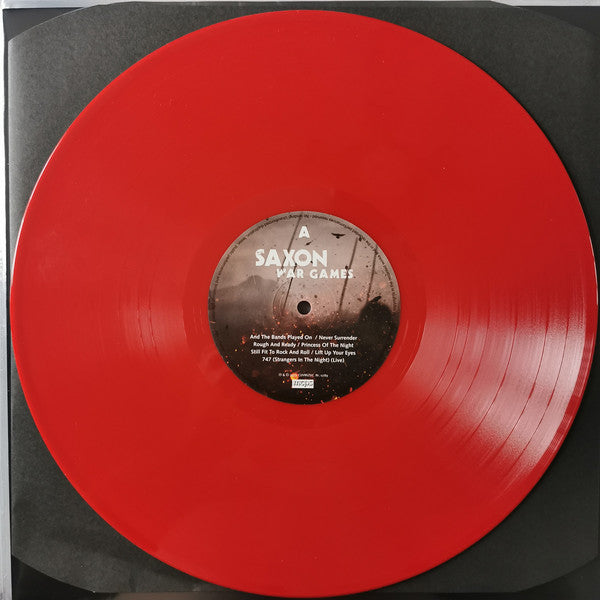 Saxon : War Games (LP, Comp, Red)