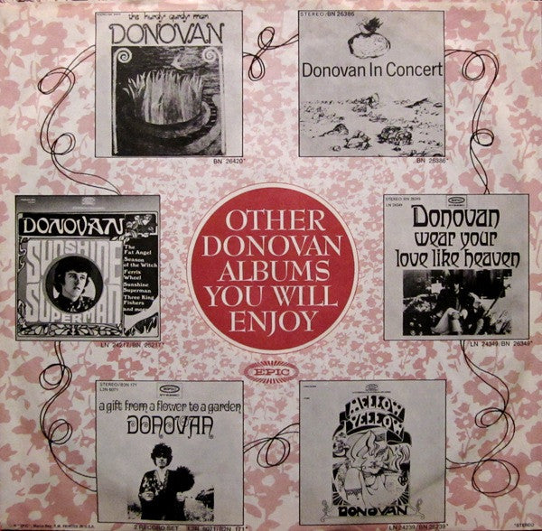 Donovan : Donovan's Greatest Hits (LP, Comp, Ter)
