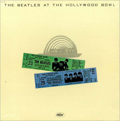 The Beatles : The Beatles At The Hollywood Bowl (LP, Album, Emb)