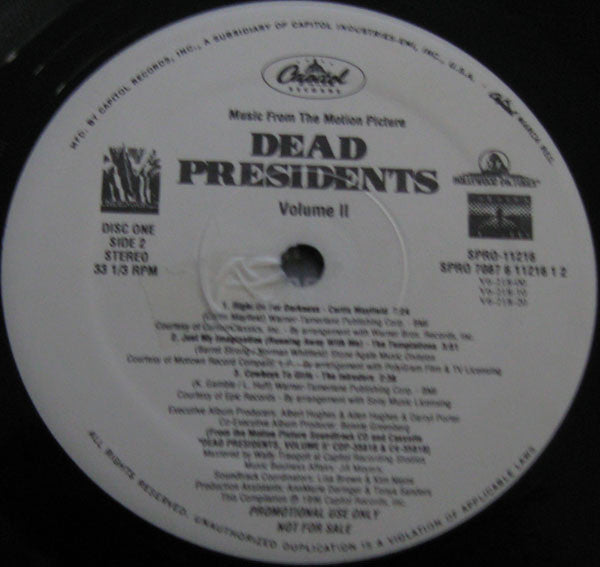 Various : Dead Presidents Volume 2 (Soul Classics) (2xLP, Comp, Promo)