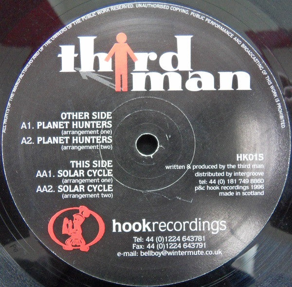 Third Man : Planet Hunters / Solar Cycle (12")
