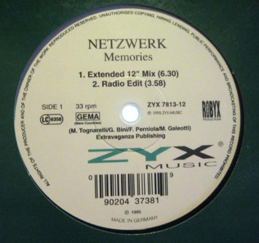 Netzwerk : Memories (12")