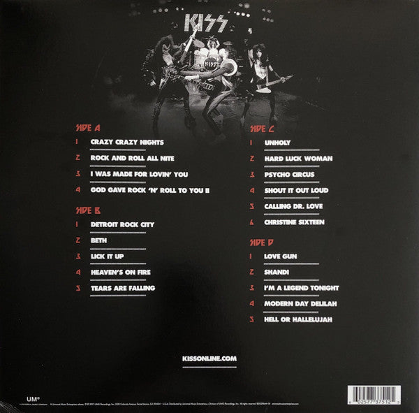 Kiss : Kissworld (The Best Of Kiss) (2xLP, Comp)
