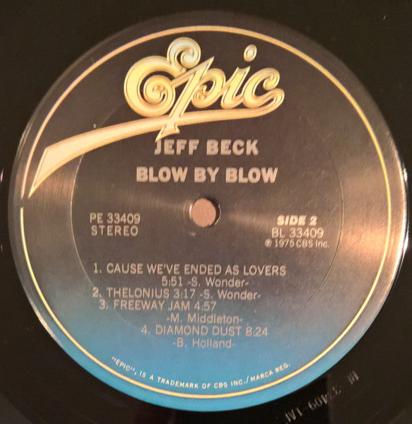 Jeff Beck : Blow By Blow (LP, Album, RP, San)