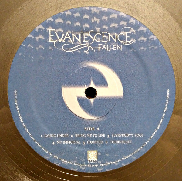 Evanescence : Fallen (LP, Album, Ltd, RE, Sil)