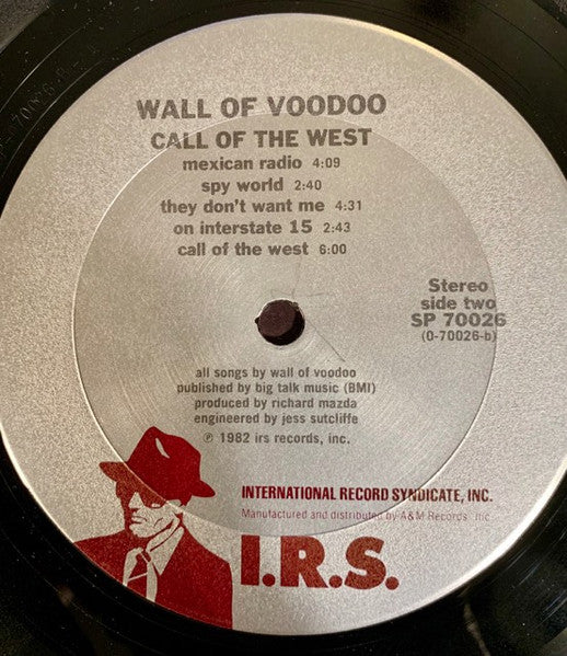 Wall Of Voodoo : Call Of The West (LP, Album)