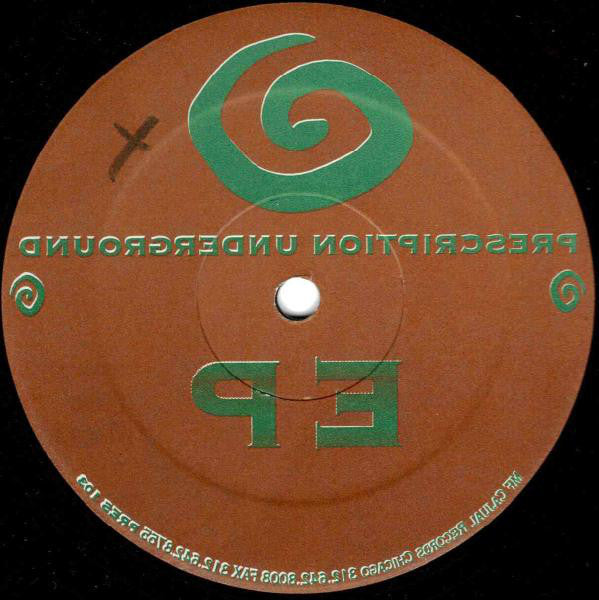 Chez N Trent : Prescription Underground EP (12", EP)