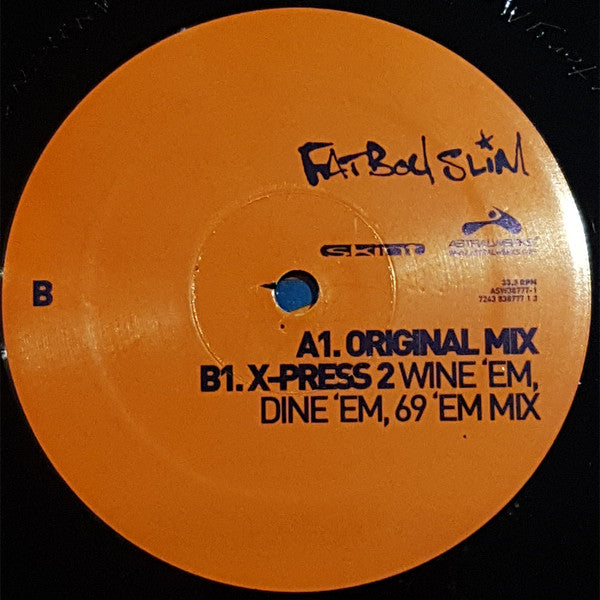Fatboy Slim : Star 69 (What The F**k) (2x12")