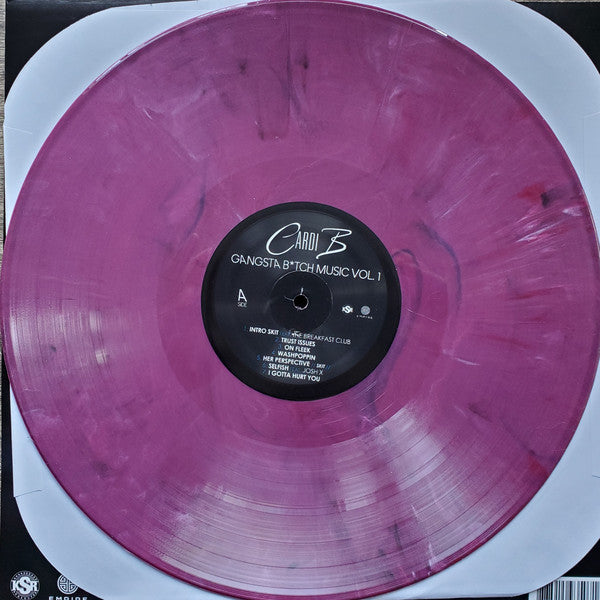 Cardi B : Gangsta B*tch Music Vol. 1 (LP, RSD, Mixtape, RE, Mar)