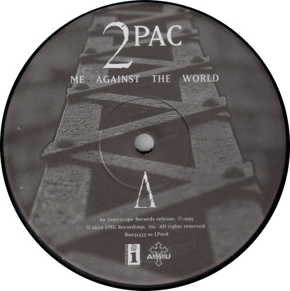 2Pac : Me Against The World (2xLP, Album, RE, 180)