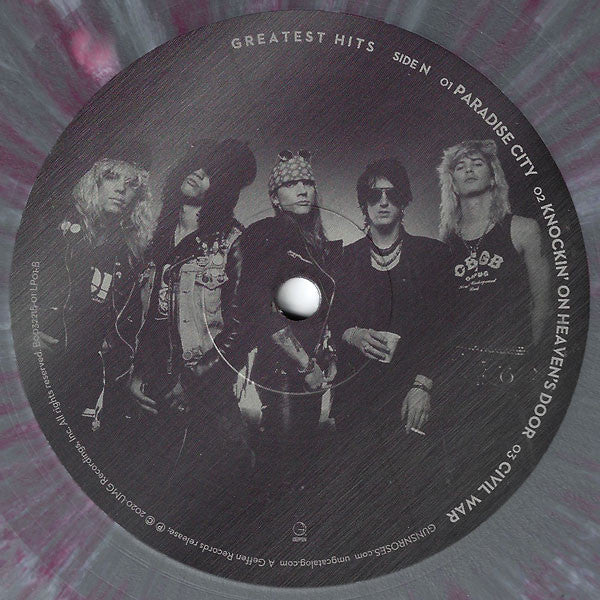 Guns N' Roses : Greatest Hits (2xLP, Comp, Ltd, Par)