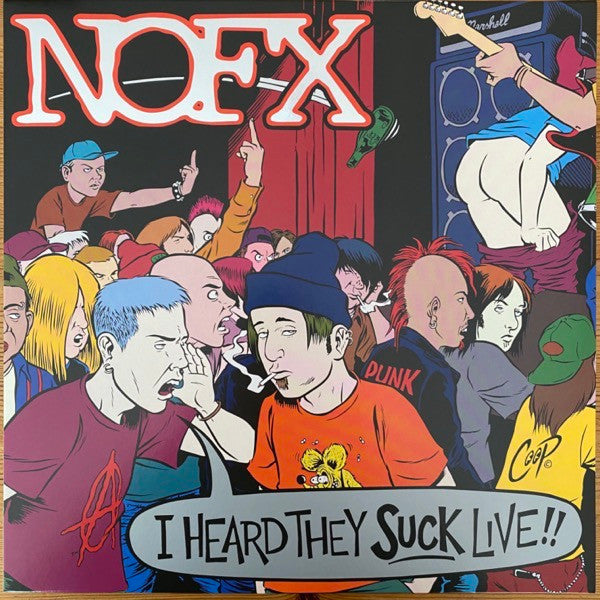 NOFX : I Heard They Suck Live!! (LP, Album, RE, Blu)
