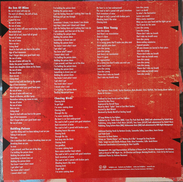 Foo Fighters : Medicine At Midnight (LP, Album, Ora)