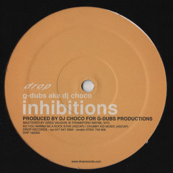 G-Dubs / The Phonkticians : Inhibitions / I Am Me (12")