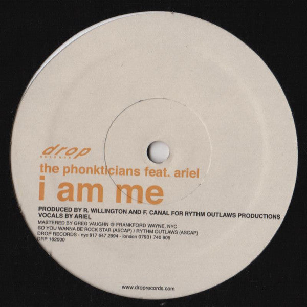 G-Dubs / The Phonkticians : Inhibitions / I Am Me (12")