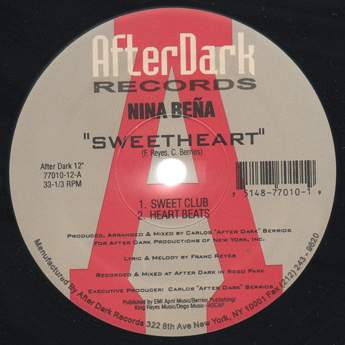 Nina Beña* : Sweetheart (12")