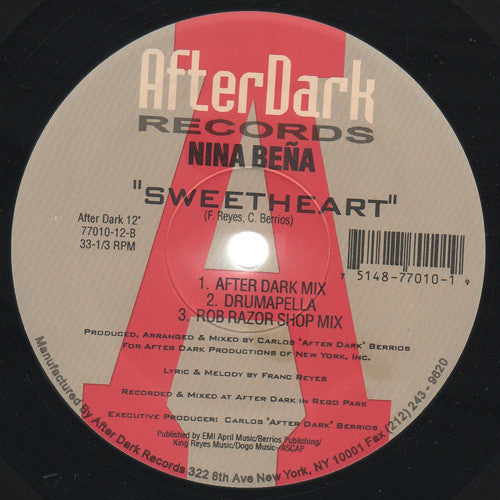 Nina Beña* : Sweetheart (12")