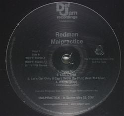 Redman : Malpractice (2xLP, Advance, Album, Promo)