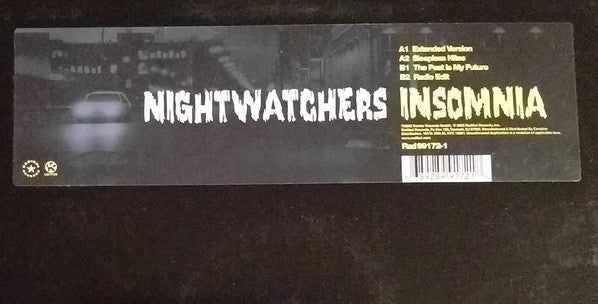 Nightwatchers : Insomnia (12")