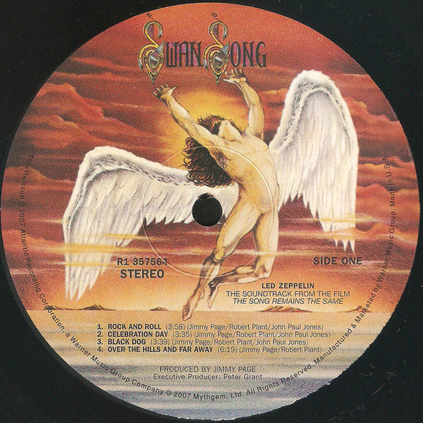 Led Zeppelin : The Soundtrack From The Film The Song Remains The Same (4xLP, Album, RE, RM, Hal + Box)