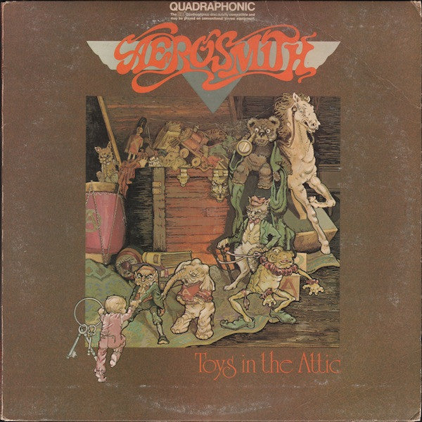 Aerosmith : Toys In The Attic (LP, Album, Quad)