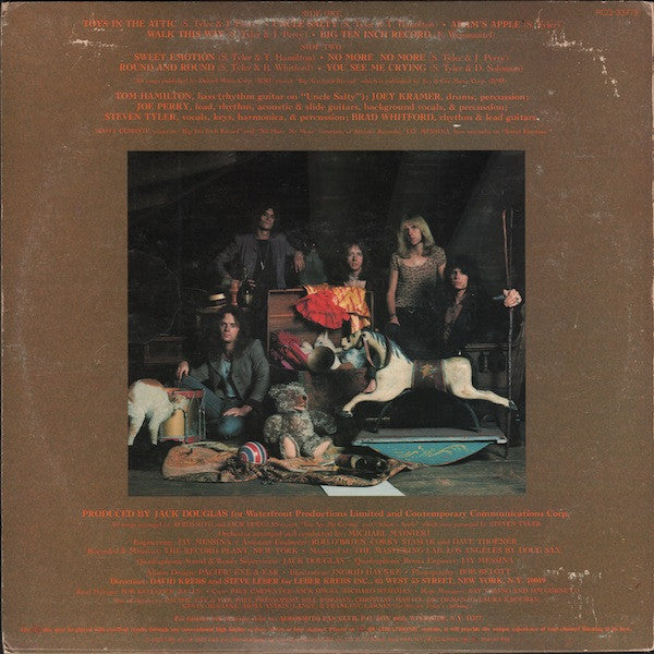 Aerosmith : Toys In The Attic (LP, Album, Quad)