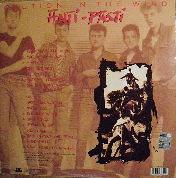 Anti-Pasti : Caution In The Wind (LP, Album, RE)