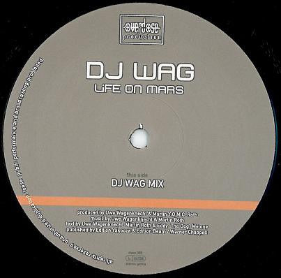 DJ Wag : Life On Mars (12")
