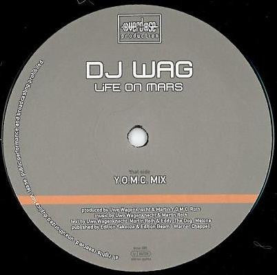 DJ Wag : Life On Mars (12")