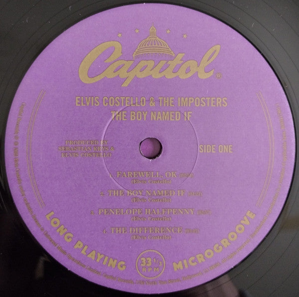 Elvis Costello & The Imposters : The Boy Named If (2xLP, Album, 180)