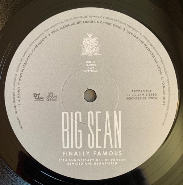 Big Sean : Finally Famous (2xLP, Album, Dlx, RE, RM, 10t)