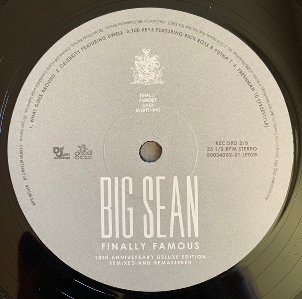 Big Sean : Finally Famous (2xLP, Album, Dlx, RE, RM, 10t)