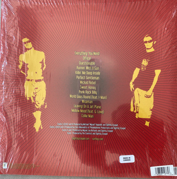 Slightly Stoopid : Everything You Need (LP, Album, Ltd, RE, Red)