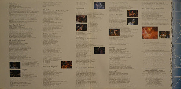 Elton John : Live In Australia (With The Melbourne Symphony Orchestra) (2xLP, Album)