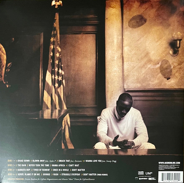 Akon : Konvicted (2xLP, Album, Dlx, RE)