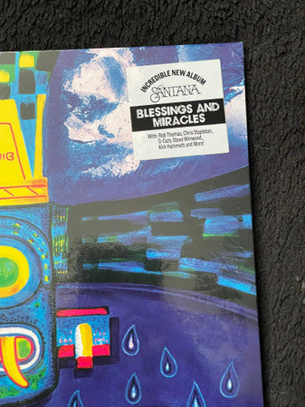 Santana : Blessings And Miracles (2xLP, Album, Ltd, S/Edition, Whi)
