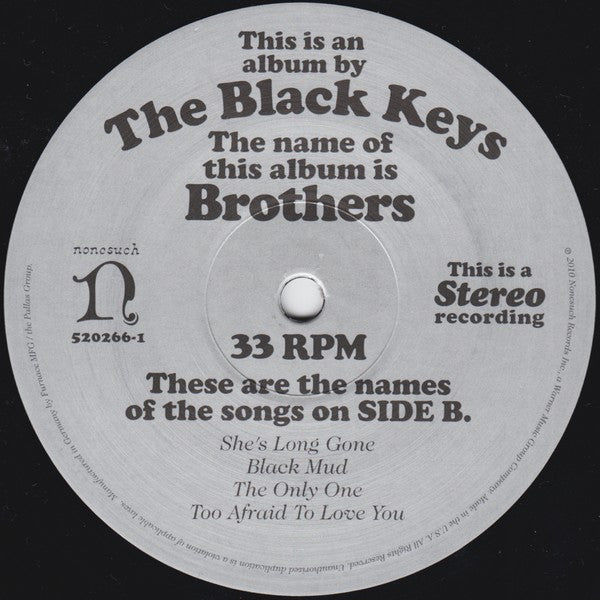 The Black Keys : Brothers (2xLP, Album + CD, Album)