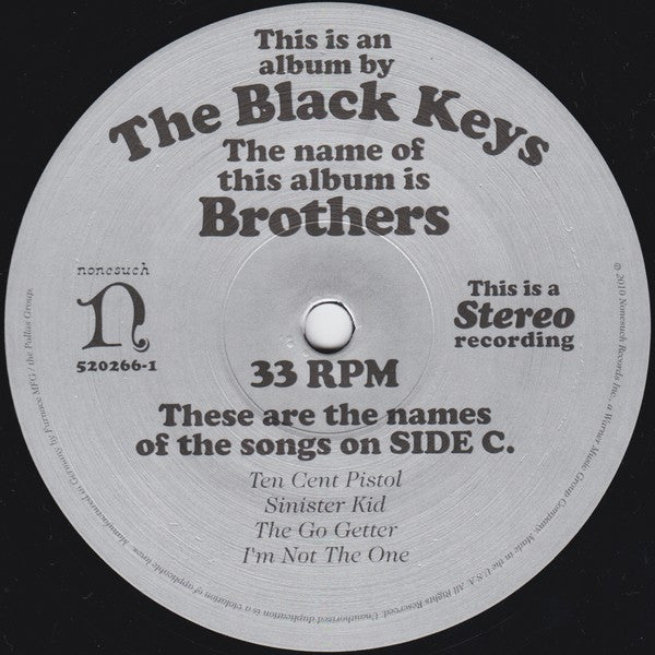 The Black Keys : Brothers (2xLP, Album + CD, Album)