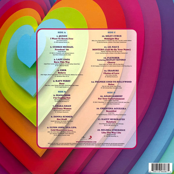 Various : Now That's What I Call Pride (LP, Comp, Mag + LP, Comp, Gre)