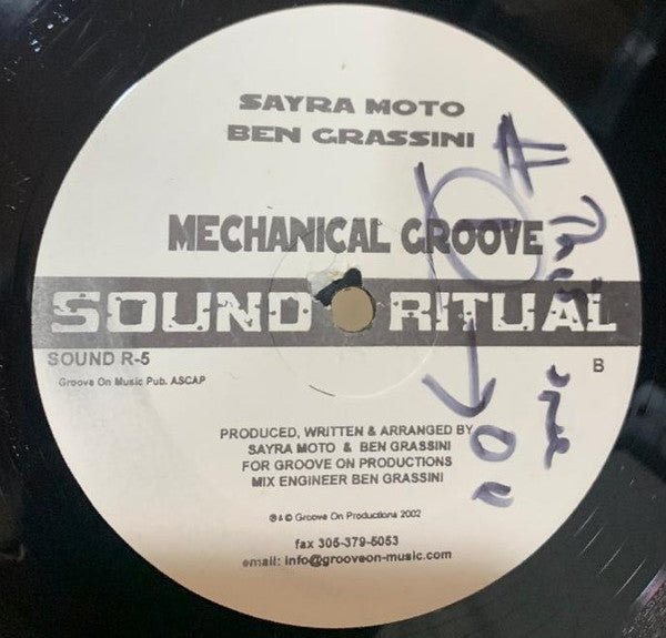 Sayra Moto & Ben Grassini : Never Stop  (12")
