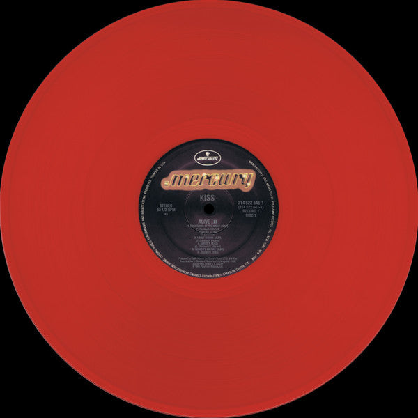 Kiss : Alive III (2xLP, Album, Ltd, Num, Red)