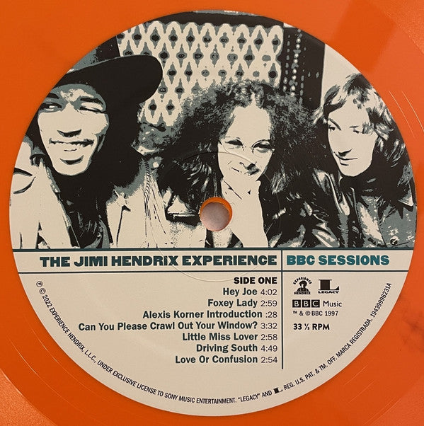 The Jimi Hendrix Experience : BBC Sessions (LP, Comp, Mono, Ltd, Ora)