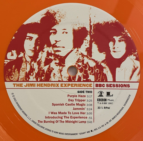 The Jimi Hendrix Experience : BBC Sessions (LP, Comp, Mono, Ltd, Ora)