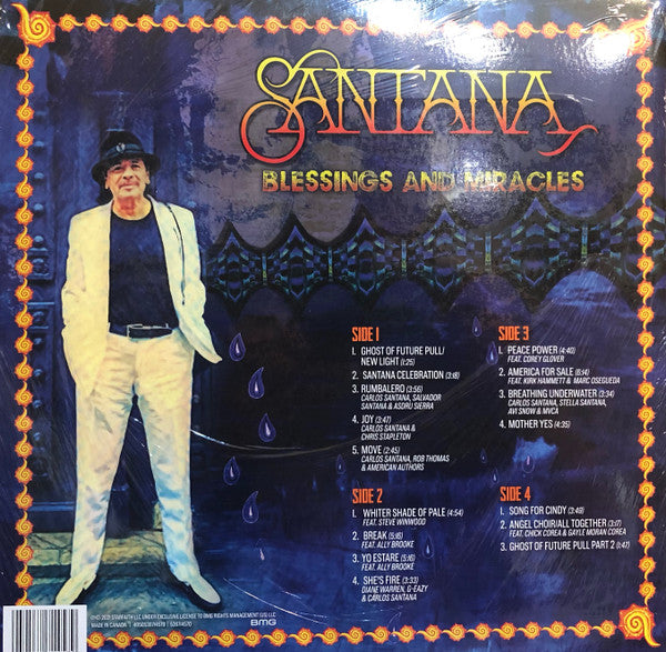 Santana : Blessings And Miracles (2xLP, Album)