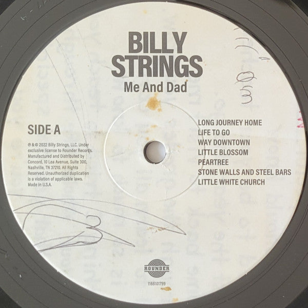 Billy Strings : Me / And / Dad (LP, Album)