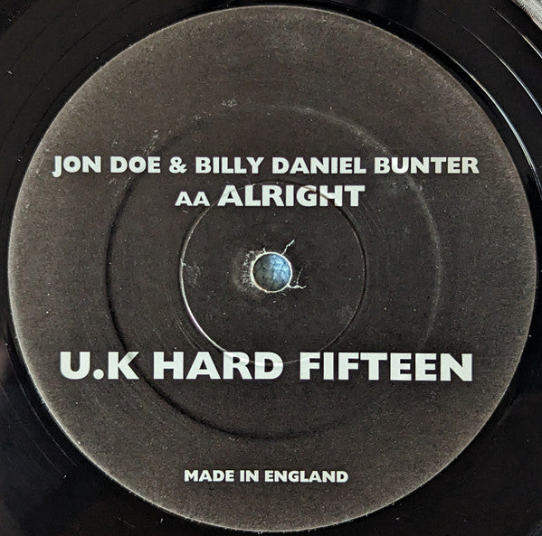 Billy Daniel Bunter & Jon Doe : Hi Tech Music / Alright (12")